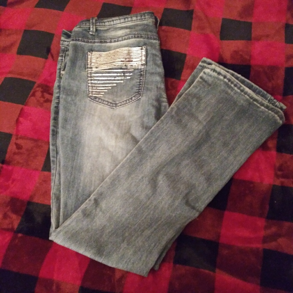 Bootcut jeans size 17